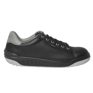 Parade Jamma 40 Unisex Grey, Black Microfibre Safety Trainer with Stainless Steel Toe, Lace Up Closure, UK 07JAMMA7824PT38