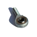 Fluro M6 x 1 Male Galvanised Steel Rod End Metric, 6mm Bore GAXS6