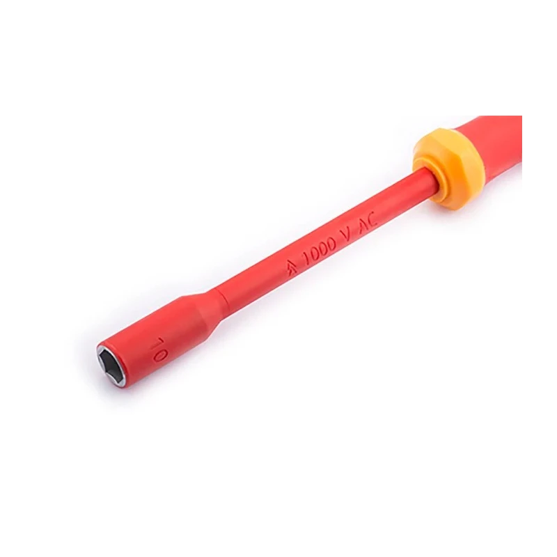 RS PRO Hexagon Nut Driver, 8 mm Tip VDE/1000V Approved, 125 mm Blade, 235 mm Overall 182-9769