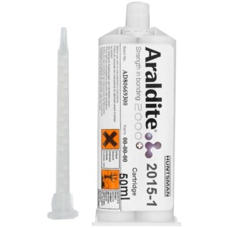 Araldite Beige Epoxy Adhesive 50 ml, Two-Component Room Temperature Curing Paste Adhesive 25000271