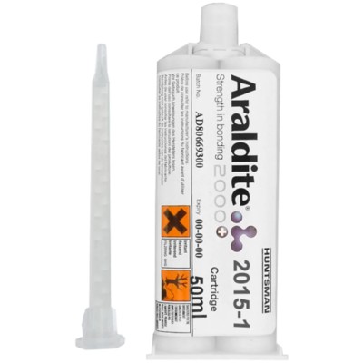 Araldite Beige Epoxy Adhesive 50 ml, Two-Component Room Temperature Curing Paste Adhesive 25000271