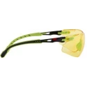 3M Solus™ 1000 Safety Spectacles with Amber Polycarbonate Lens, Anti-Fog, Anti-Scratch, Blue Green Black Frame S1203S