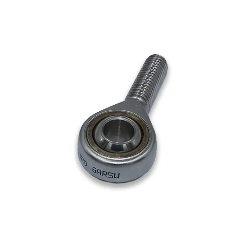 Fluro Stainless Steel Rod End with 14mm Bore, Male Thread, Left Hand Thread, High Dynamic Load GALRSW14x1.5R