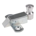 Pinet Steel Zinc Plated Door Bolt 56mm 5.5mm Mounting Hole Diameter 16-1-3433