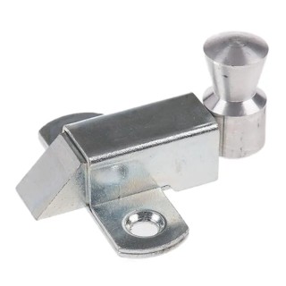 Pinet Steel Zinc Plated Door Bolt 56mm 5.5mm Mounting Hole Diameter 16-1-3433
