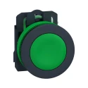 Schneider Electric Harmony XB5 Series Push Button Switch NO Panel 30.5 mm Cutout SPST Green LED IP69 600 V XB5FA31