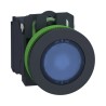 Schneider Electric XB5 Series Illuminated Push Button Switch SPDT 30 mm Cutout Spring Return Blue LED IP66 XB5FW36G5
