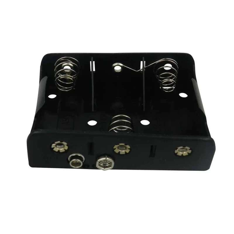 RS PRO C Size 3-Cell Snap-in Polypropylene Battery Holder with Spring Termination 185-4622