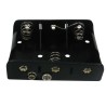 RS PRO C Size 3-Cell Snap-in Polypropylene Battery Holder with Spring Termination 185-4622
