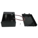 RS PRO C Size 2-Cell Polypropylene Battery Holder with Coil Spring Termination 185-4705