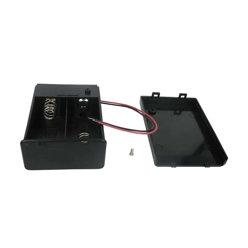 RS PRO C Size 2-Cell Polypropylene Battery Holder with Coil Spring Termination 185-4705