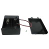 RS PRO C Size 2-Cell Polypropylene Battery Holder with Coil Spring Termination 185-4705