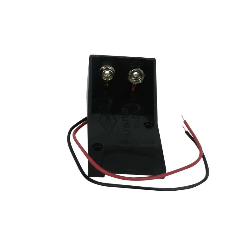RS PRO Battery Holder for 9 V PP3 Battery with Coil Spring Termination, Lead Wire Mount, Polypropylene Body 185-4798