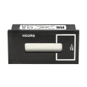 Curtis 700 Hour Meter, 6 Digit LCD Panel Mount Electrical Reset 60V AC 85°C 701DR002N-1248D2060A