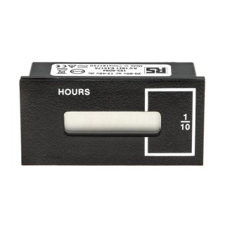 Curtis 700 Hour Meter, 6 Digit LCD Panel Mount Electrical Reset 60V AC 85°C 701DR002N-1248D2060A