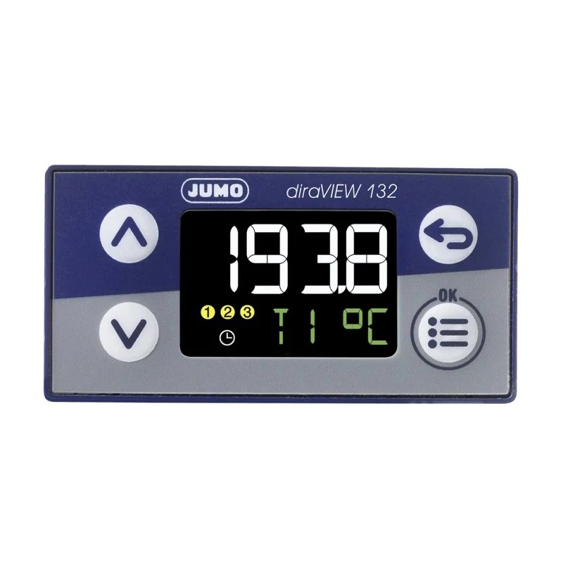 Jumo diraVIEW DIN Rail, Panel Digital Indicator 1 Input Relay 240V 701510/8-0000-25/000