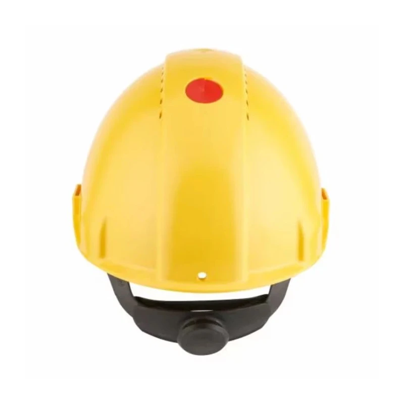 3M Yellow Ventilated Safety Helmet Adjustable High Performance Polyethylene G30NGU