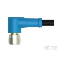 TE Connectivity Female 3 Way M8 Right Angle to 3 Way Unterminated Sensor Actuator Cable 1.5m T4061410003-003