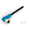 TE Connectivity Female 5 Way Right Angle to 5 Way Unterminated Sensor Actuator Cable 1m T4161410005-002