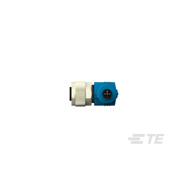 TE Connectivity Female 5 Way Right Angle to 5 Way Unterminated Sensor Actuator Cable 1m T4161410005-002
