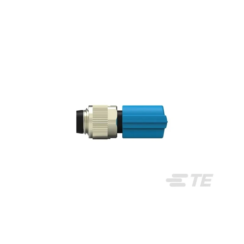 TE Connectivity Male/Female 4-way Right Angle to 4-way M8 Sensor Actuator Cable 30V Grey PVC Jacket 500mm T4062224004-001