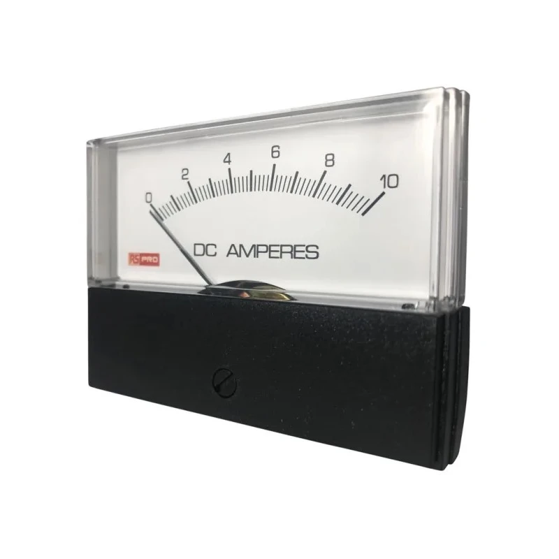 RS PRO Analogue Panel Ammeter DC 76 mm x 74 mm ±1.5 % Moving Coil 186-2529