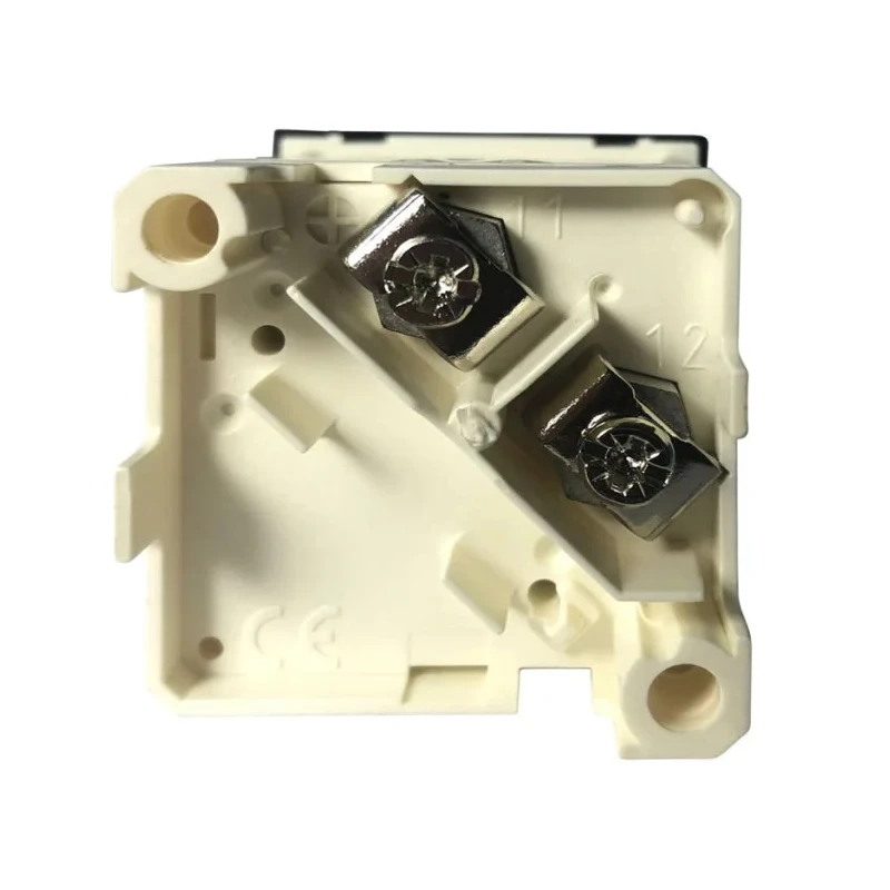 RS PRO Analogue Panel Ammeter 5 A AC, 45 mm x 45 mm, 1 % Moving Iron 186-2412