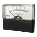 RS Pro Analogue Panel Ammeter 50 A DC, 57 mm x 44 mm, ±1.5 % Accuracy High Torque Pivot and Jewel Moving Coil and 186-2533