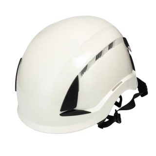 3M White ABS Safety Helmet Vented Adjustable with Chin Strap EN 12492 EN 397 X5001VE-CE