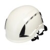 3M White ABS Safety Helmet Vented Adjustable with Chin Strap EN 12492 EN 397 X5001VE-CE