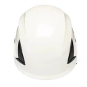 3M White ABS Safety Helmet Vented Adjustable with Chin Strap EN 12492 EN 397 X5001VE-CE