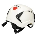 3M White ABS Safety Helmet Vented Adjustable with Chin Strap EN 12492 EN 397 X5001VE-CE