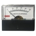 Monacor RS PRO Analogue Panel Ammeter 50 A DC, 57 mm x 44 mm, ±1.5 % Accuracy, High Torque Pivot and Jewel Moving 186-2535