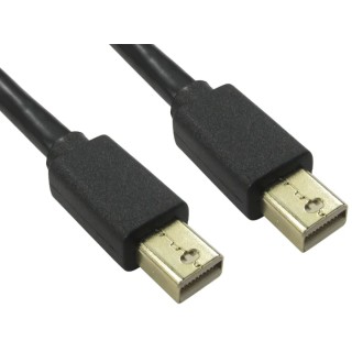 RS PRO Male Mini DisplayPort to Male Mini DisplayPort Polyvinyl Chloride DisplayPort Cable 3.3V 5m 186-3043