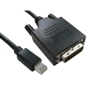 RS PRO Male DVI-D Dual Link to Male DVI-D Polyvinyl Chloride DisplayPort Cable 3 m 186-3050