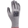 Showa Grey HPPE Polyester Work Gloves Size 8 with Polyurethane Coating SHO546