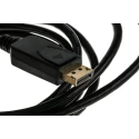 RS PRO Male DisplayPort to Male HDMI Polyvinyl Chloride DisplayPort Cable 3m 186-3036