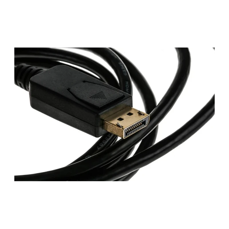 RS PRO Male DisplayPort to Male HDMI Polyvinyl Chloride DisplayPort Cable 3m 186-3036