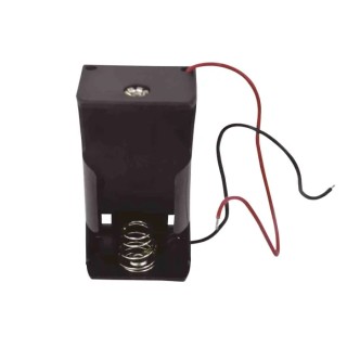 RS PRO Battery Holder for D Size Battery Lead Wire Mount Polypropylene Coil Spring 185-4688