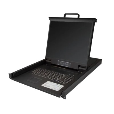StarTech.com 8-Port USB VGA Console with 1 Display, 1280 x 1024 Pixel Maximum Resolution RKCONS1908K