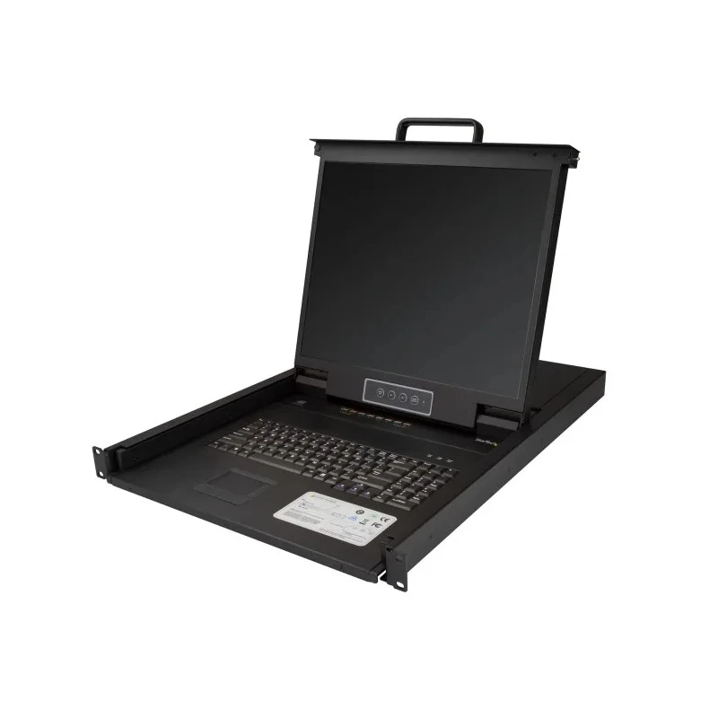 StarTech.com 8-Port USB VGA Console with 1 Display, 1280 x 1024 Pixel Maximum Resolution RKCONS1908K