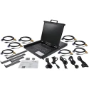 StarTech.com 8-Port USB VGA Console with 1 Display, 1280 x 1024 Pixel Maximum Resolution RKCONS1908K