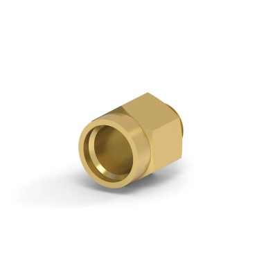 TE Connectivity RF Connector Dust Cap Male for SMA Gold Finish 3-1478985-0