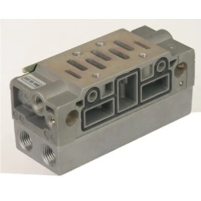 EMERSON ? ASCO EMERSON ASCO Sub-Base for Use with Air or Neutral Gas, Lubricated or Not, Filtered, Cast Aluminium 35500088