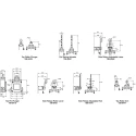 Honeywell Technologies GLE Series Coil Spring Limit Switch, DPDT, IP66, Die Cast Zinc Epoxy Coated Housing, 240V GLEB01E7B