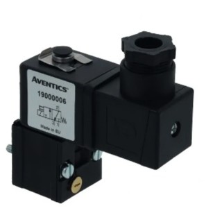 EMERSON ? ASCO 3 Port Normally Closed Pneumatic Solenoid Valve 1/8 in G 19090017