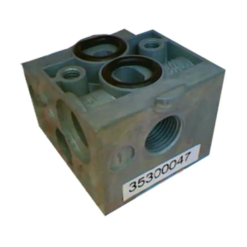 EMERSON ? ASCO 189 Series G Sub-Base for Air Inert Gas Pneumatic Valves Zamak Body 1/8 in Thread 35300047
