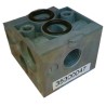 EMERSON ? ASCO 189 Series G Sub-Base for Air Inert Gas Pneumatic Valves Zamak Body 1/8 in Thread 35300047