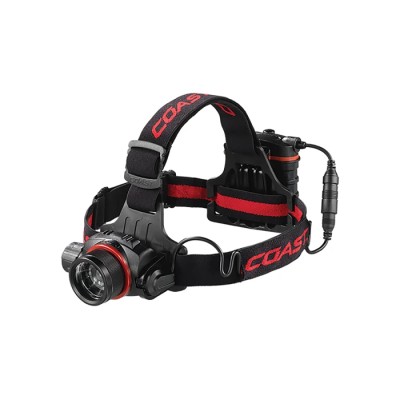 Coast HL8 LED Head Torch 615 lm Luminous Flux 217 m Beam Distance IPX4 Waterproof HL8
