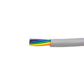 Alpha Wire Alpha Essentials Communication & Control Control Cable 12 Cores 0.81mm² 18 AWG Unscreened 305 m 1898/12C SL001